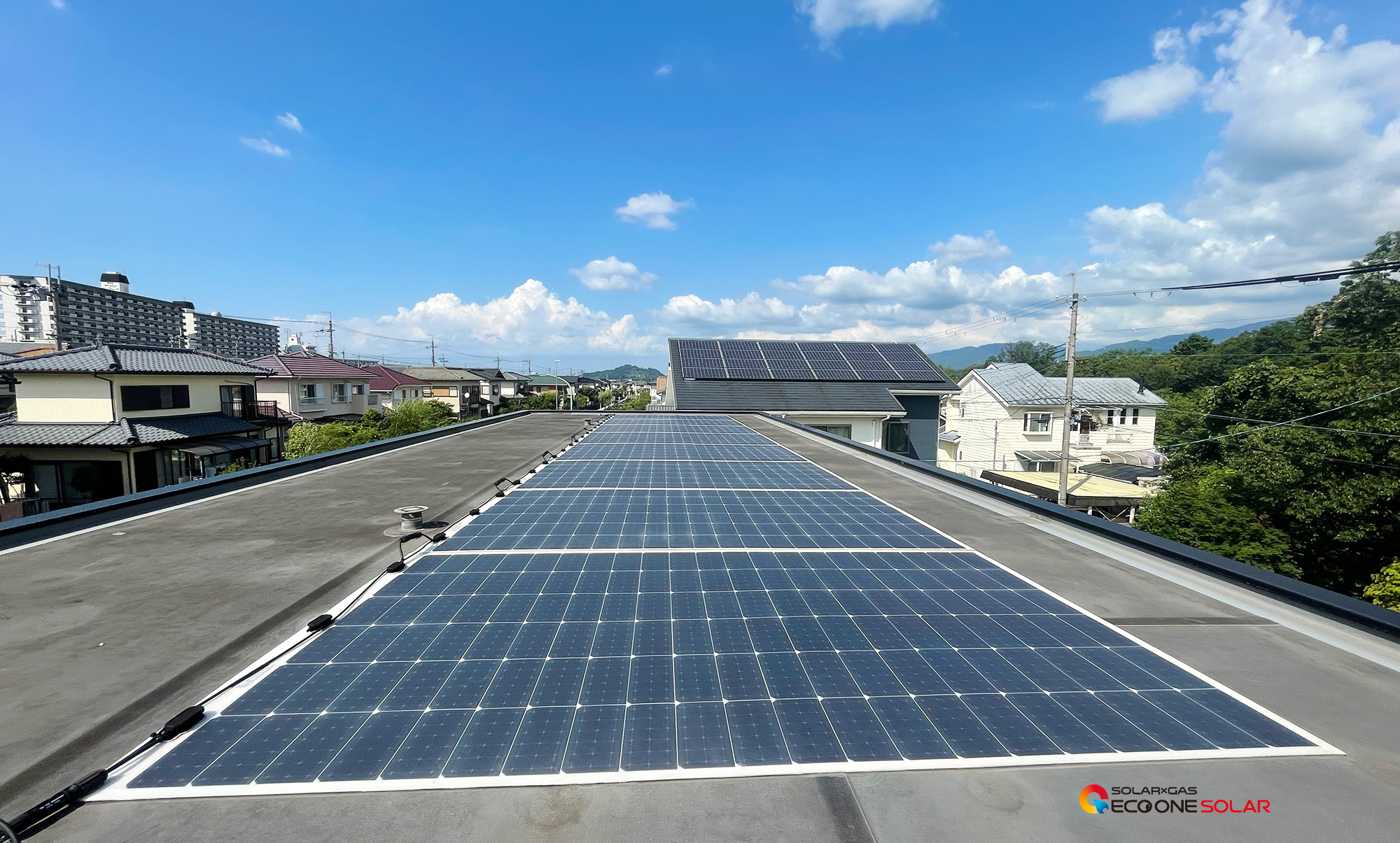 ECO ONE SOLAR®屋外設置例2